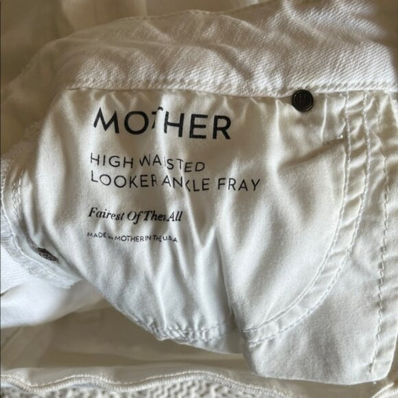 MOTHER Fairest Of Them All High Waisted Looker Ankle Fray Sz 26 - Picture 8 of 15